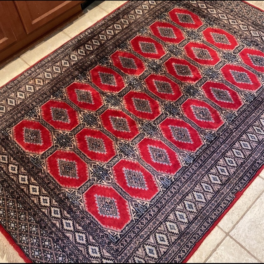 Antique bokhara rug